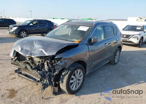 2020 Nissan Rogue Sv Intelligent Awd из США, поврежденный, VIN JN8AT2MV3LW138280